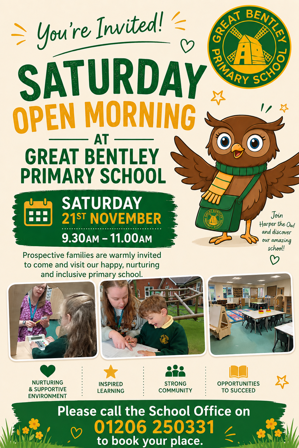 Saturday open morning 2026